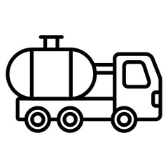 Water Tanker Icon