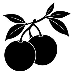 orange silhouette vector illustration