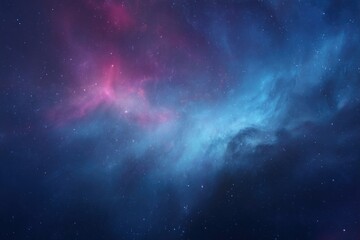 Fototapeta premium captivating deep space texture blending swirling nebulae and distant stars in cosmic ballet