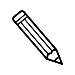 Pencil icons symbolize creativity and artistic expression. Essential for drawing, writing, and educational themes, these designs reflect the art of communication through simple tools.