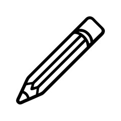 Fototapeta premium Pencil icons symbolize creativity and artistic expression. Essential for drawing, writing, and educational themes, these designs reflect the art of communication through simple tools.