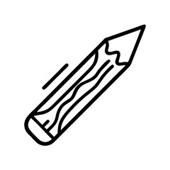 Pencil icons symbolize creativity and artistic expression. Essential for drawing, writing, and educational themes, these designs reflect the art of communication through simple tools.