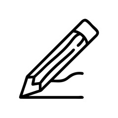 Pencil icons symbolize creativity and artistic expression. Essential for drawing, writing, and educational themes, these designs reflect the art of communication through simple tools.