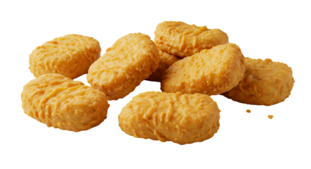 Golden crispy chicken nuggets ideal for snack or meal options