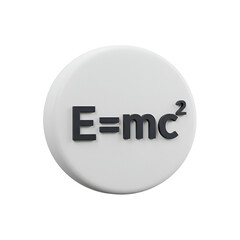 Relativity E=mc² Equation Icon