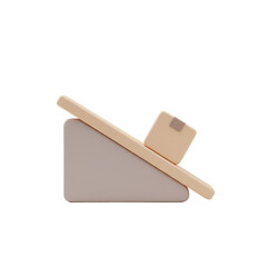 Inclined Plane Simple Machine Icon