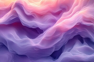 Obraz premium Abstract wavy layers of soft, flowing colors