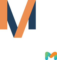 M Logo icon design