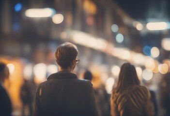 mysterious people blurred scarey halloween human skittish design mystery man shadow person behind street light concept unrecognizable illustration fear grunge silhouette nightmare defocused art