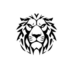 Obraz premium lion head tattoo