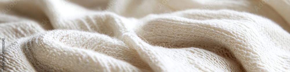Poster texture harmony: this image focuses on the smooth folds and ripples of a textile. the subtle interpl