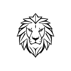 Obraz premium lion head tattoo