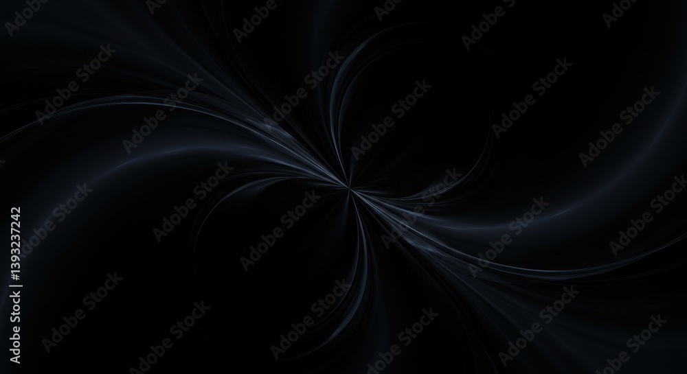 Poster abstract dark swirl background - elegant dark background with subtle swirling lines, perfect for web
