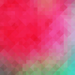 Colorful polygonal abstract background. Low poly effect. Polygon backdrop.