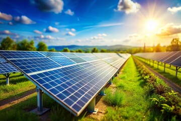 Stunning TiltShift Miniature Solar Farm A Detailed Look at Sustainable Energy in a Microcosm