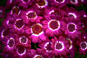 Fototapeta premium pink chrysanthemum flowers