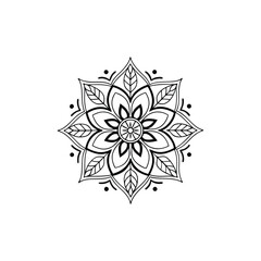 round ornamental round lace ornament