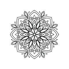 round ornamental round lace ornament