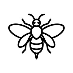 Obraz premium Bee Animal outline Icons
