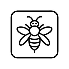 Bee Animal outline Icons