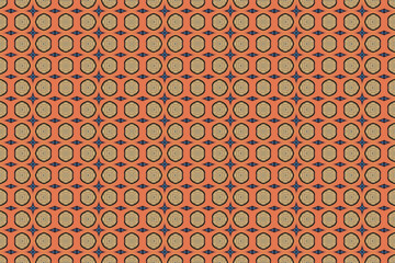 Seamless Wallpaper Shape Decoration Cloth Perspective Art Tile Design Texture Graphic Geometric Visual Endless Symmetric Fashion Digital Textile Fabric Background Interior Template Luxury Pattern.