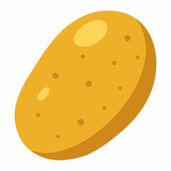 Potato  icon on white background