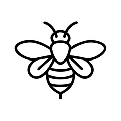 Obraz premium Bee Animal outline Icons