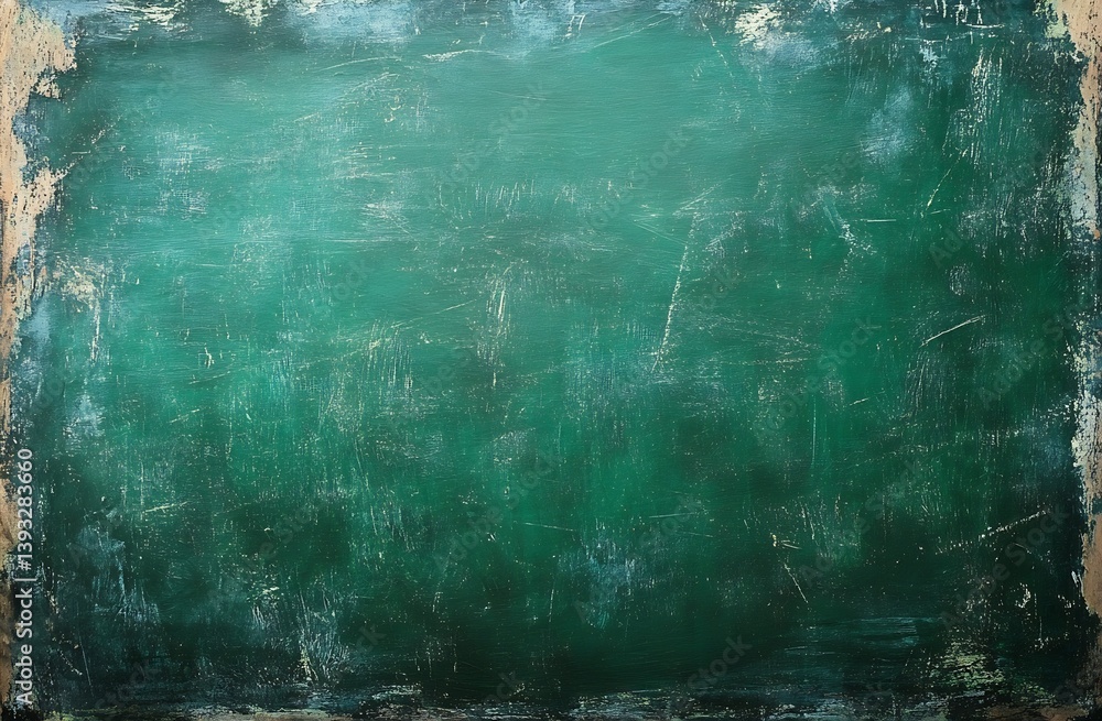 Aufkleber textured green background with distressed grunge surface ideal for abstract art vintage design and g