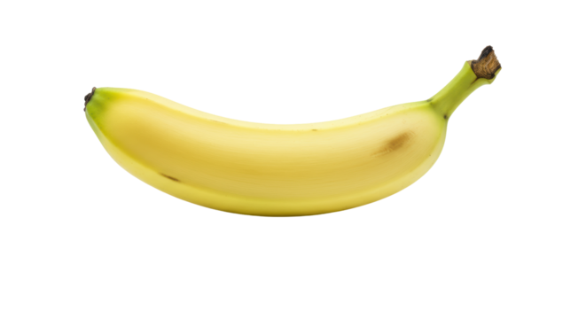 Isolated Banana - Powered by Adobe