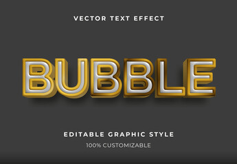 Golden Beveled Text Effect