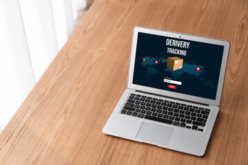 Delivery tracking system for e-commerce and modish online business to timely goods transportation...
