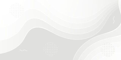 Abstract wave element on gray background.