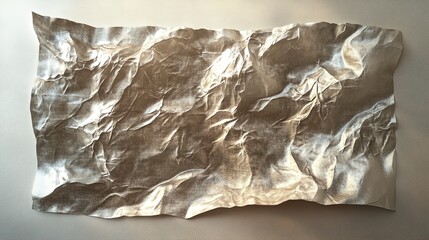 Crumpled paper that is a work of art