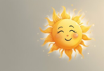 cartoon yellow icon object star tropical cute sun illustration symbol weather simple transparent background clipart sign doodle style summer isolated watercolor sunshine hand-drawn sunset sunflower