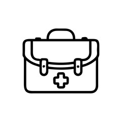 Icon of a doctorchest / first aid kit
