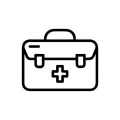 Icon of a doctorchest / first aid kit