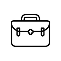 Icon of a doctorchest / first aid kit