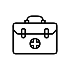 Icon of a doctorchest / first aid kit