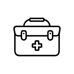 Icon of a doctorchest / first aid kit