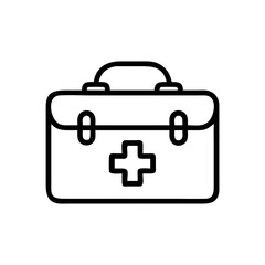 Icon of a doctorchest / first aid kit