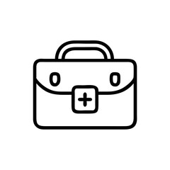 Icon of a doctorchest / first aid kit