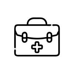 Icon of a doctorchest / first aid kit