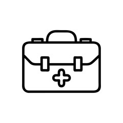 Icon of a doctorchest / first aid kit