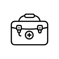 Icon of a doctorchest / first aid kit