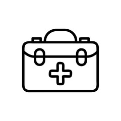 Icon of a doctorchest / first aid kit