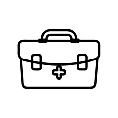 Icon of a doctorchest / first aid kit