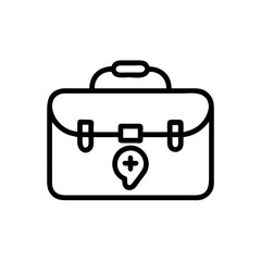 Icon of a doctorchest / first aid kit
