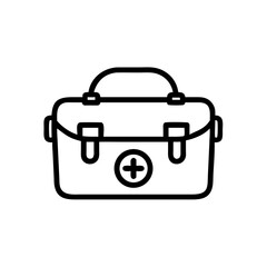 Icon of a doctorchest / first aid kit