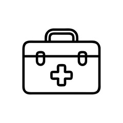 Icon of a doctorchest / first aid kit