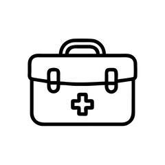 Icon of a doctorchest / first aid kit